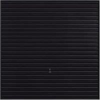Garador Horizon Frameless Canopy Garage Door - Black - 2134 x 2136mm