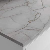 Wickes Marmo Puro Laminate Breakfast Bar 22x900x3000mm