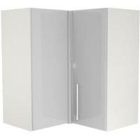 Wickes Orlando Grey L-Shape Corner Wall Unit - 625mm