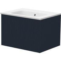 Duarti by Calypso Burford Navy Blue Vanity with Elsdon Basin - 600mm