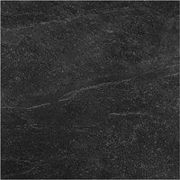 Wickes Boutique Lava Black Matt Porcelain Wall & Floor Tile 600x600mm Pk/4