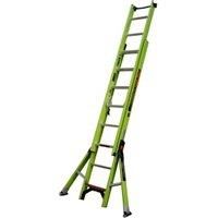 Little Giant HyperLite SumoStance Pro Hi-Viz Fibreglass Step Ladder - 2.6m