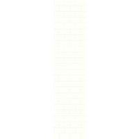 Multipanel Hydrolock Alpine White Metro Tile Effect Shower Panel - 2400mm x 598 x 11mm