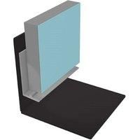 Multipanel Type X Wet Floor Base Profile Satin Anodised - 2450mm