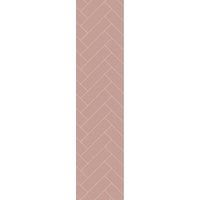 Multipanel Hydrolock Antique Rose Herringbone Tile Effect Shower Panel - 2400 x 598 x 11mm