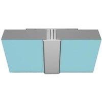 Multipanel Type D Satin Anodised Continuous H Joint - 2450mm