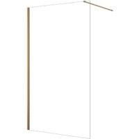 Nexa By Merlyn 1.5m Bracing Bar for Wet Room Shower Screen - Brushed Bronze