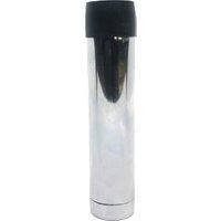Wickes Polished Chrome Concealed Projection Door Stop - Pack of 2