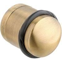 Wickes Cylinder Door Stop - Antique Brass