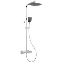 Wickes Supremo Thermostatic Mixer Shower - Chrome