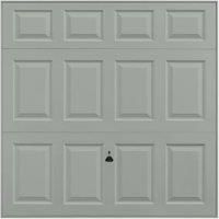 Garador Beaumont Panelled Framed Retractable Garage Door - Agate Grey - 2438 x 1981mm