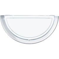 Eglo Planet 1 Semicircular Steel Ceiling Light - Chrome
