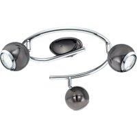 Eglo Bimeda LED Ceiling Light - Nickel / Chrome