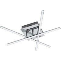 Eglo Lasana 1 LED Contemporary Wall & Ceiling Light - Chrome