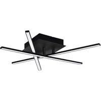 Eglo Lasana 3 LED 3-Light Criss-Cross Ceiling Light - Black