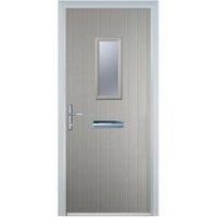 Door-Stop 1 Square Agate Grey Right Hand Composite Door - 840 x 2100mm
