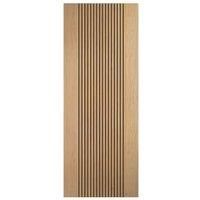 LPD Internal Sydney Pre-Finished Oak Solid Core Door - 762 x 1981mm