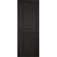 LPD Internal Greenwich Pre-Finished Black Solid Core Door - 686 x 1981mm