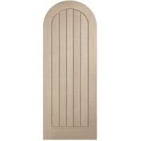 LPD Internal Mexicano Arched Pre-Finished Blonde Oak Solid Core Door - 838 x 1981mm