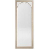 LPD Internal Melrose Reeded Glazed Pre-Finished Blonde Oak Solid Core Door - 762 x 1981mm