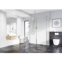 Roman Haven Select Chrome Low Level Ceiling Square Brace Kit Brace Kit