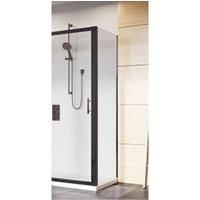 Roman Innov8 8mm Black Side Panel Only for Sliding Door - 900mm