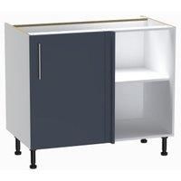 Wickes Orlando Marine Blue Corner Base Unit - 1000mm