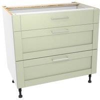 Wickes Ohio Sage Shaker Drawer Unit - 900mm (Part 1 of 2)