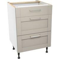 Wickes Ohio Stone Shaker Drawer Unit - 600mm
