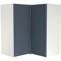 Wickes Madison Marine Blue L-Shape Corner Wall Unit - 625mm