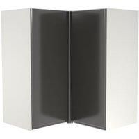 Wickes Madison Dark Grey L-Shape Corner Wall Unit - 625mm