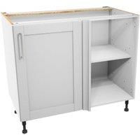 Wickes Ohio Grey Shaker Corner Base Unit - 1000mm