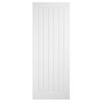 LPD Internal Laminate Cottage Pre-Finished White FD30 Fire Door - 686 x 1981mm
