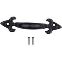 Antique Effect Black Cabinet Pull handle 178mm
