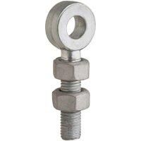 Galvanised Adjustable Gate Eye - 125mm