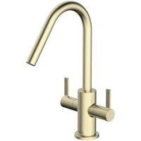 Bristan - Cashew Easyfit Monobloc Sink Mixer - Brushed Brass