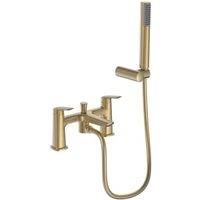 Wickes Mariz Bath Shower Mixer Tap - Brushed Brass
