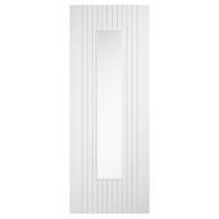 LPD Internal Laminate Sydney Glazed Pre-Finished White Door - 686 x 1981mm