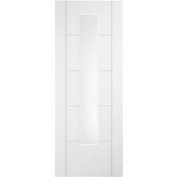LPD Internal Laminate Ladder Glazed Pre-Finished White Door - 838 x 1981mm