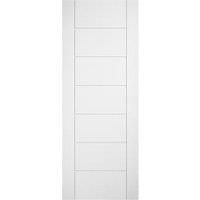 LPD Internal Laminate Linear Pre-Finished White Door - 686 x 1981mm
