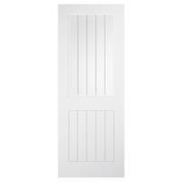 LPD Internal Laminate Cottage Glazed Pre-Finished White Door - 686 x 1981mm