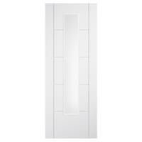 LPD Internal Laminate Ladder Glazed Pre-Finished White Door - 686 x 1981mm