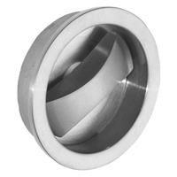 LPD Aries Pocket Door Privacy Pull Handle - Chrome