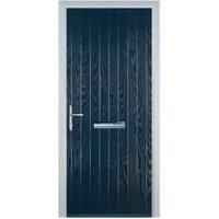 Door-Stop Cottage Blue Right Hand FD30 Fire Door Set - 920 x 2090mm