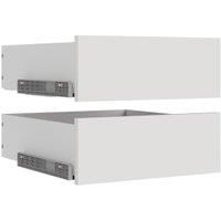 Wickes Modular Single Wardrobe Drawers - 2 Pack