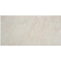 Wickes Lava Bone Matt Glazed Porcelain Wall & Floor Tile - 600 x 300mm - Sample