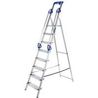 TB Davies 8 Tread PREMIER-XL Aluminium Trade Platform Step Ladder