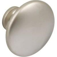 Hafele Amelia Stainless Steel Effect Knob Handle for Bathrooms - 34mm
