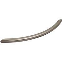 Hafele Clifton Stainless Steel Effect Bow Handle for Bathrooms - 160mm