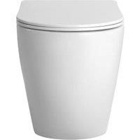 Wickes Terena Vortex Easy Clean BacK To Wall Toilet Pan & Soft Close Seat